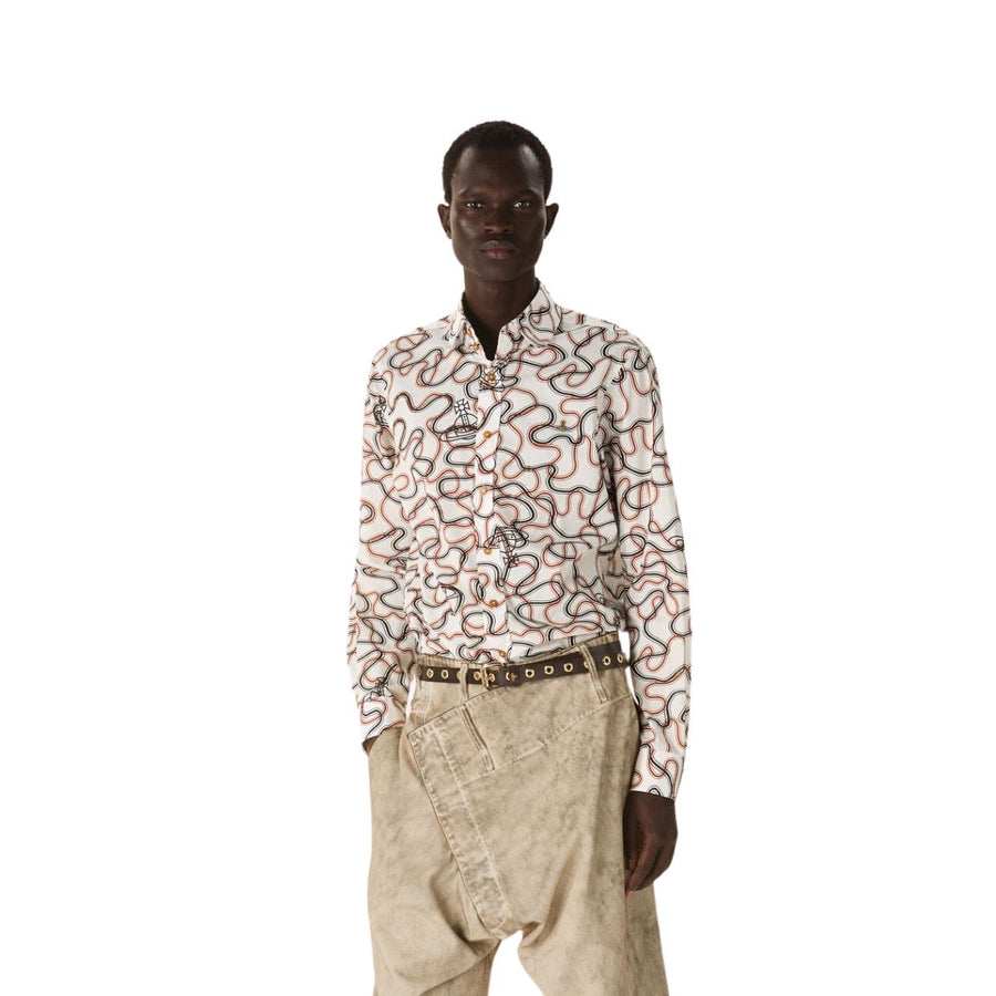 Vivienne Westwood Two Krall White/Wiggle Shirt