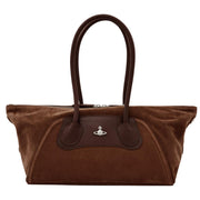 Vivienne Westwood Shirley Small Chocolate Brown Holdall Bag