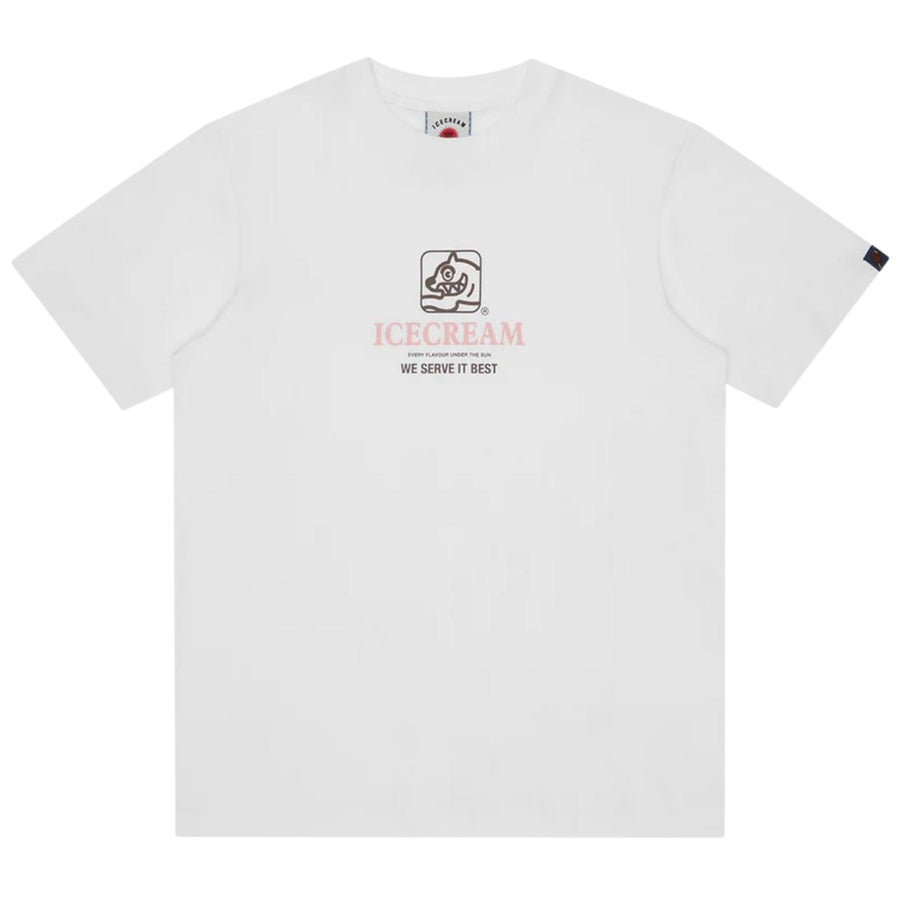 ICECREAM Serve It Best White T-Shirt