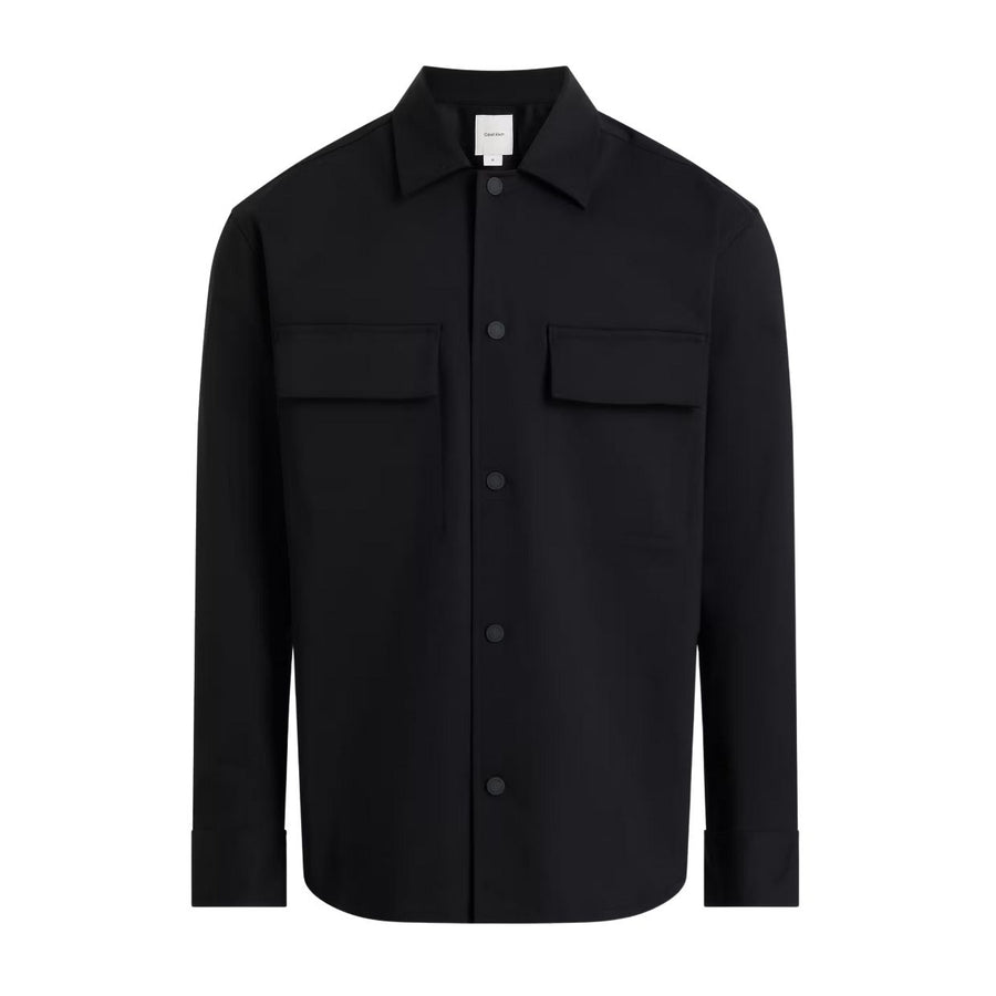 Calvin Klein Double Weave Black Overshirt