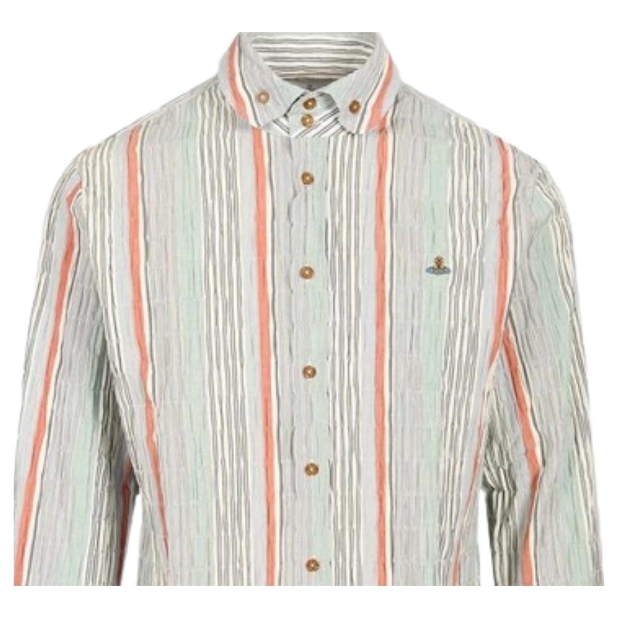 Vivienne Westwood 2 Button Krall Multi Stripe Shirt