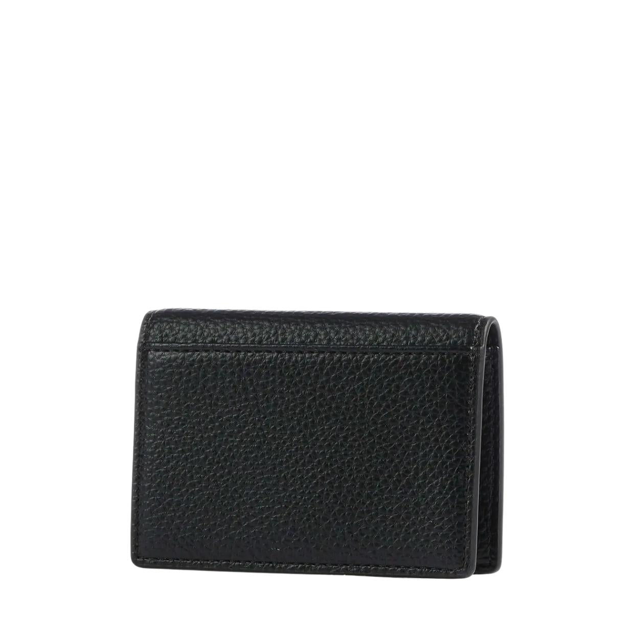 Vivienne Westwood Grain Black Flap Card Holder