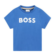BOSS Baby Print Logo Royal Blue T-Shirt