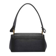 Vivienne Westwood Hazel Medium Washed/Oiled Leather Black Handbag