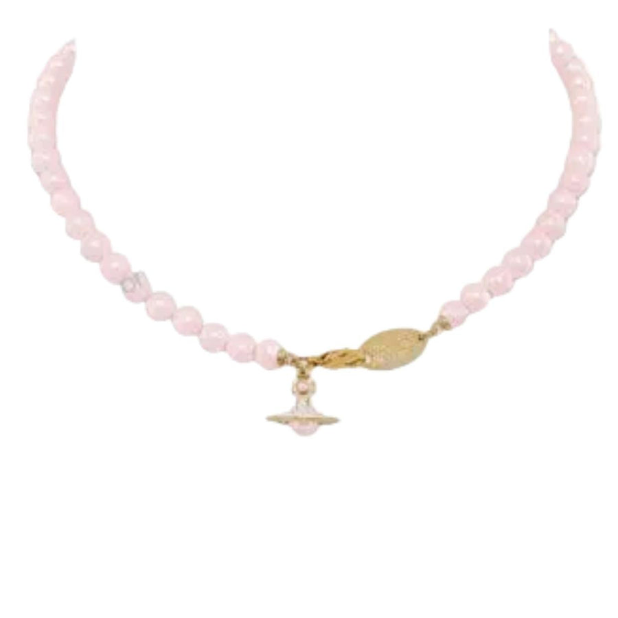 Vivienne Westwood Gold Rosaline Simonetta Pearl Necklace