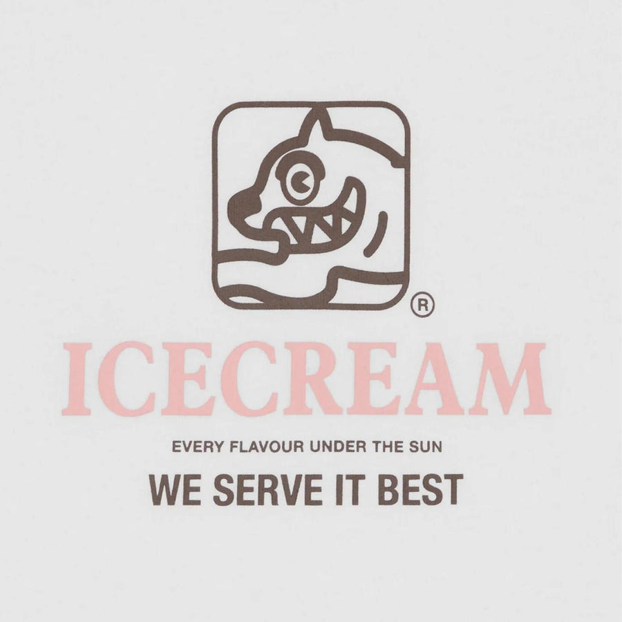 ICECREAM Serve It Best White T-Shirt