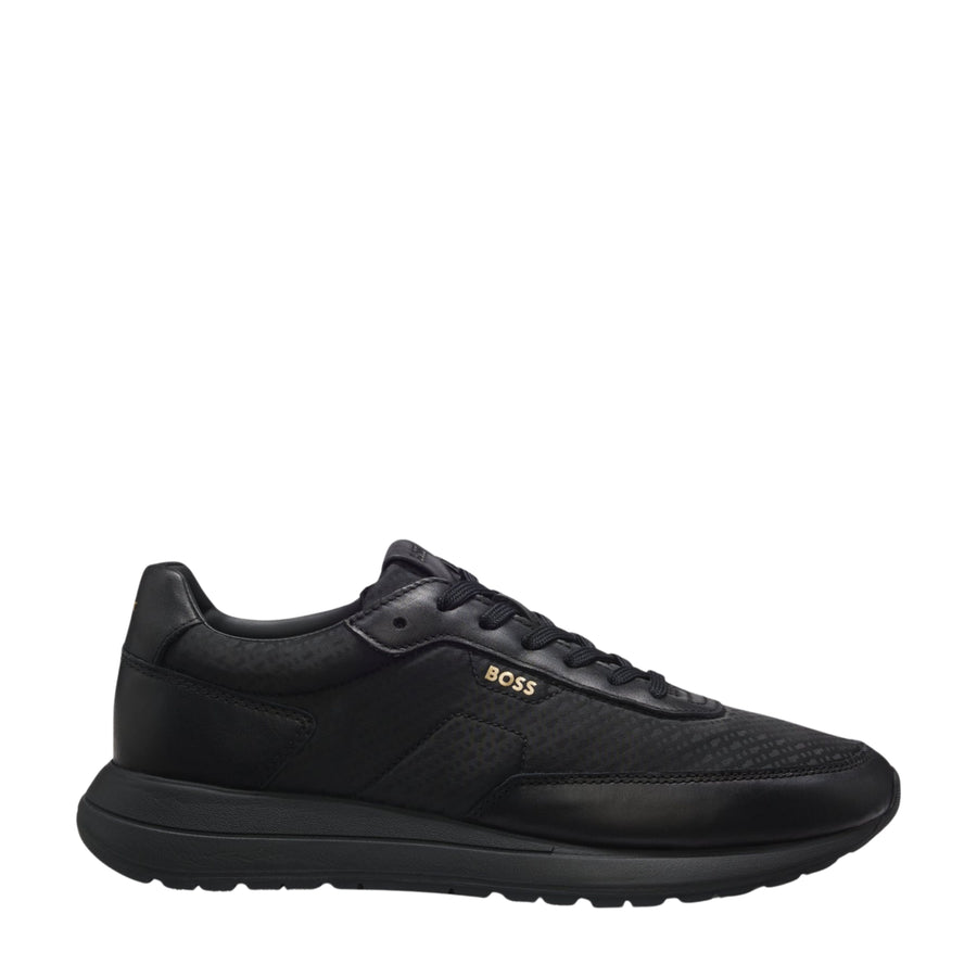 BOSS Monogram Vinston Black Trainers