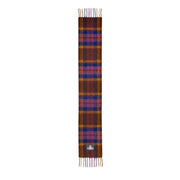 Vivienne Westwood Purple Chunky Tartan Scarf