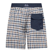 Aquascutum Active Iconic Volley Club Check Swim Shorts