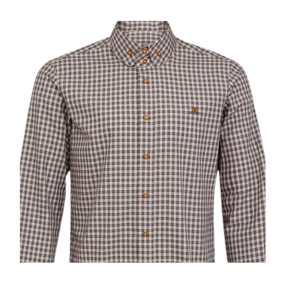 Vivienne Westwood Two Krall Check Poplin Shirt