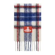 Vivienne Westwood Off-White Chunky Tartan Scarf
