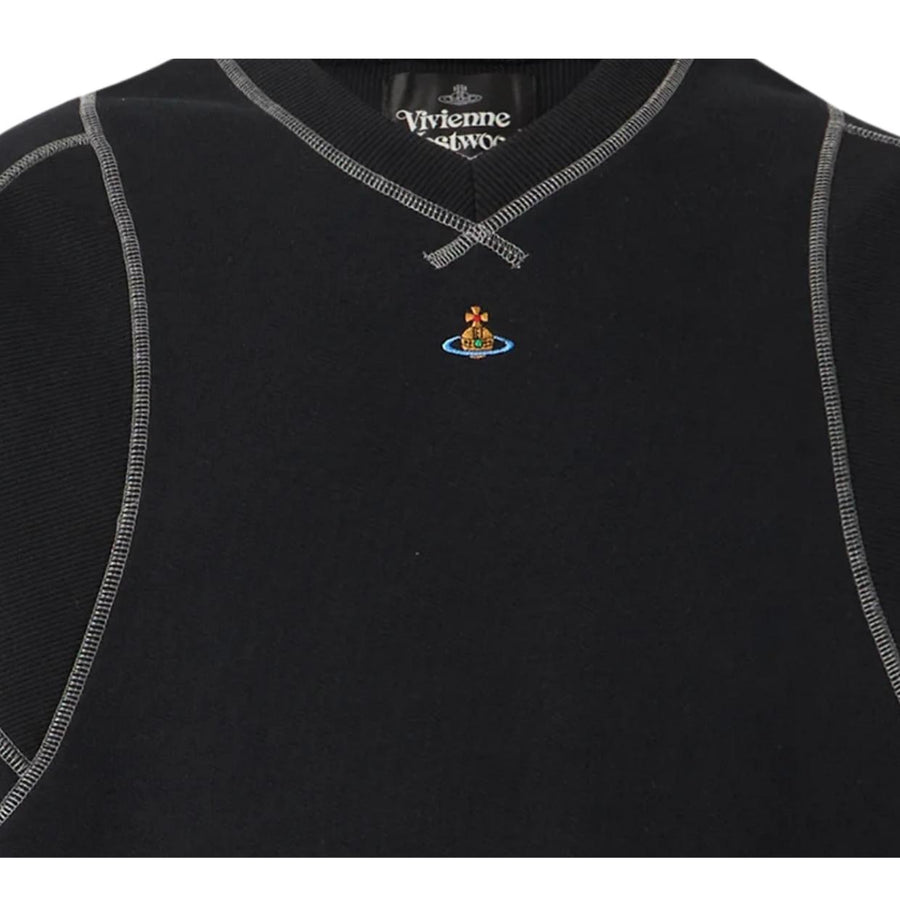Vivienne Westwood Relaxed Fit Pourpoint Black Sweatshirt