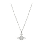 Vivienne Westwood Lee Orb Platinum White Pendant