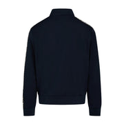 Aquascutum Active Crest Tape Navy Full Zip Sweatshirts