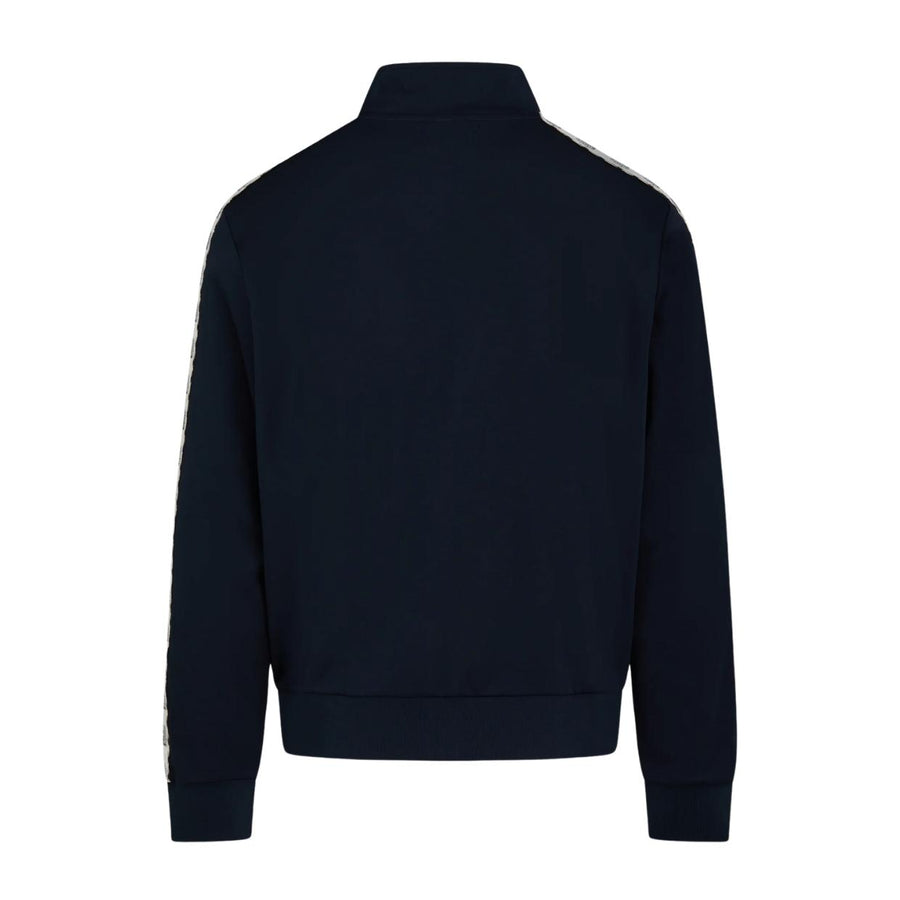 Aquascutum Active Crest Tape Navy Full Zip Sweatshirts