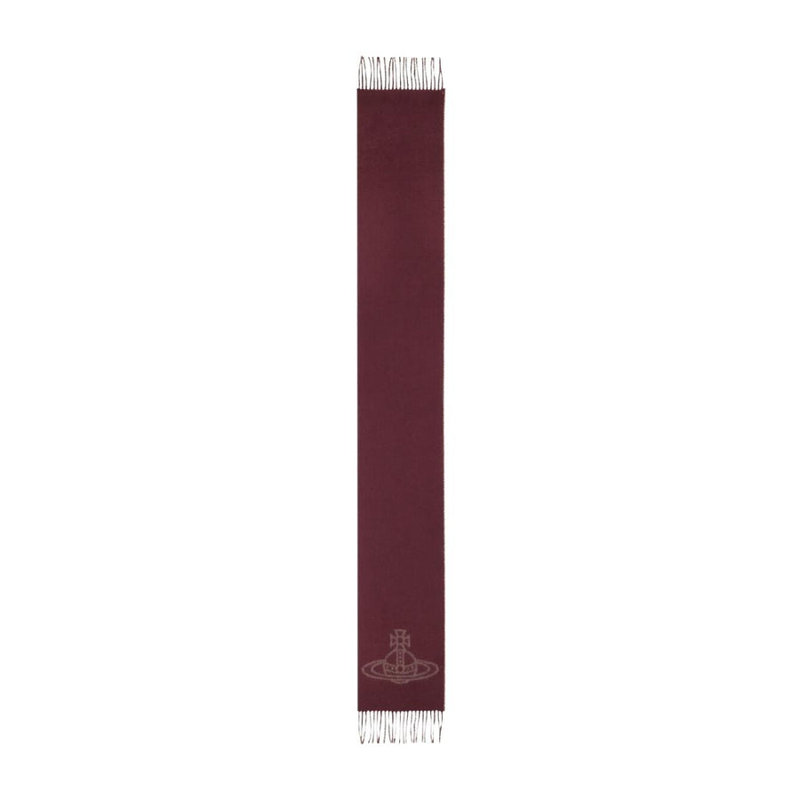 Vivienne Westwood Single Orb Double Camel Scarf