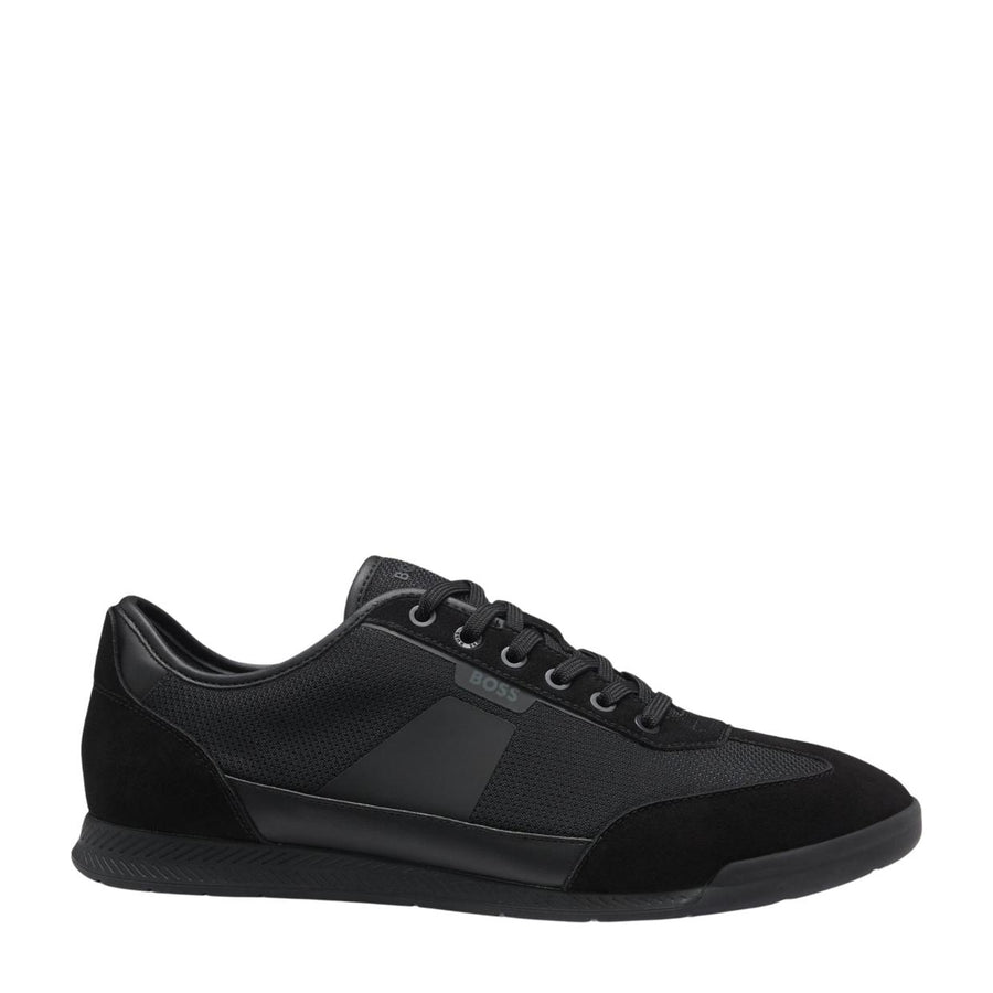 BOSS Nitan Mesh Black Trainers