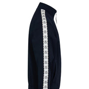 Aquascutum Active Crest Tape Navy Full Zip Sweatshirts