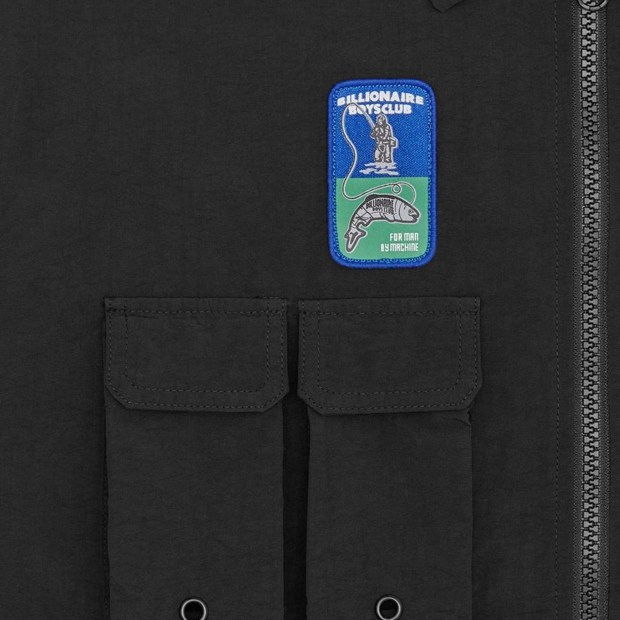 Billionaire Boys Club Multi Pocket Black Overshirt