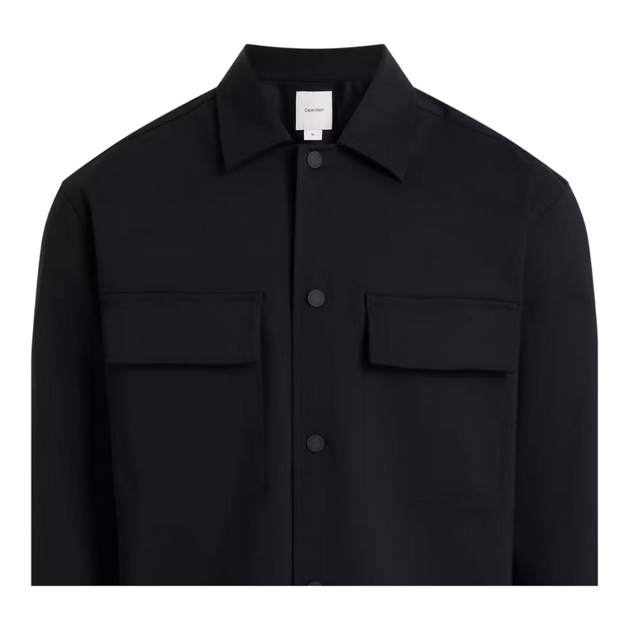 Calvin Klein Double Weave Black Overshirt