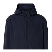 BOSS Regular Fit Water-Repellent Navy Windbreaker