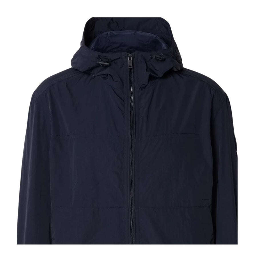 BOSS Regular Fit Water-Repellent Navy Windbreaker