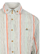 Vivienne Westwood 2 Button Krall Multi Stripe Shirt
