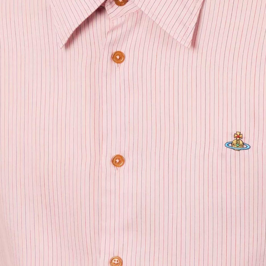 Vivienne Westwood Ghost Stripe Pink Shirt