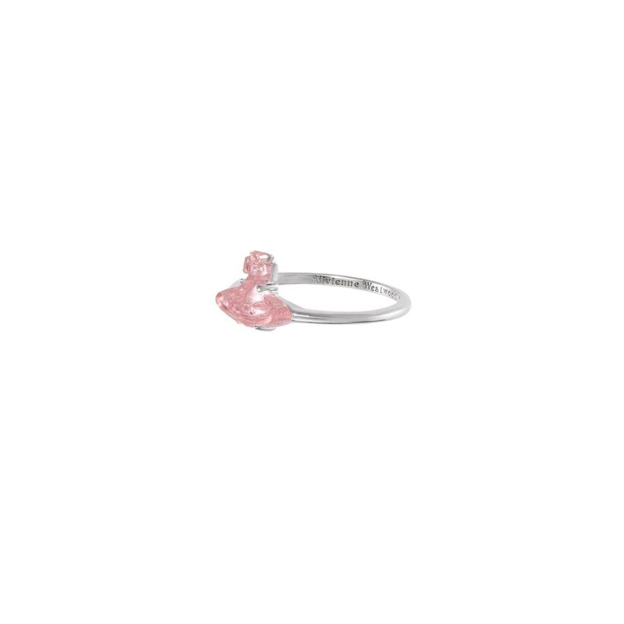 Vivienne Westwood Platinum Pink Tammy Ring