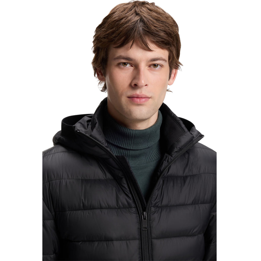 BOSS Odenni Water-Repellent Black Jacket