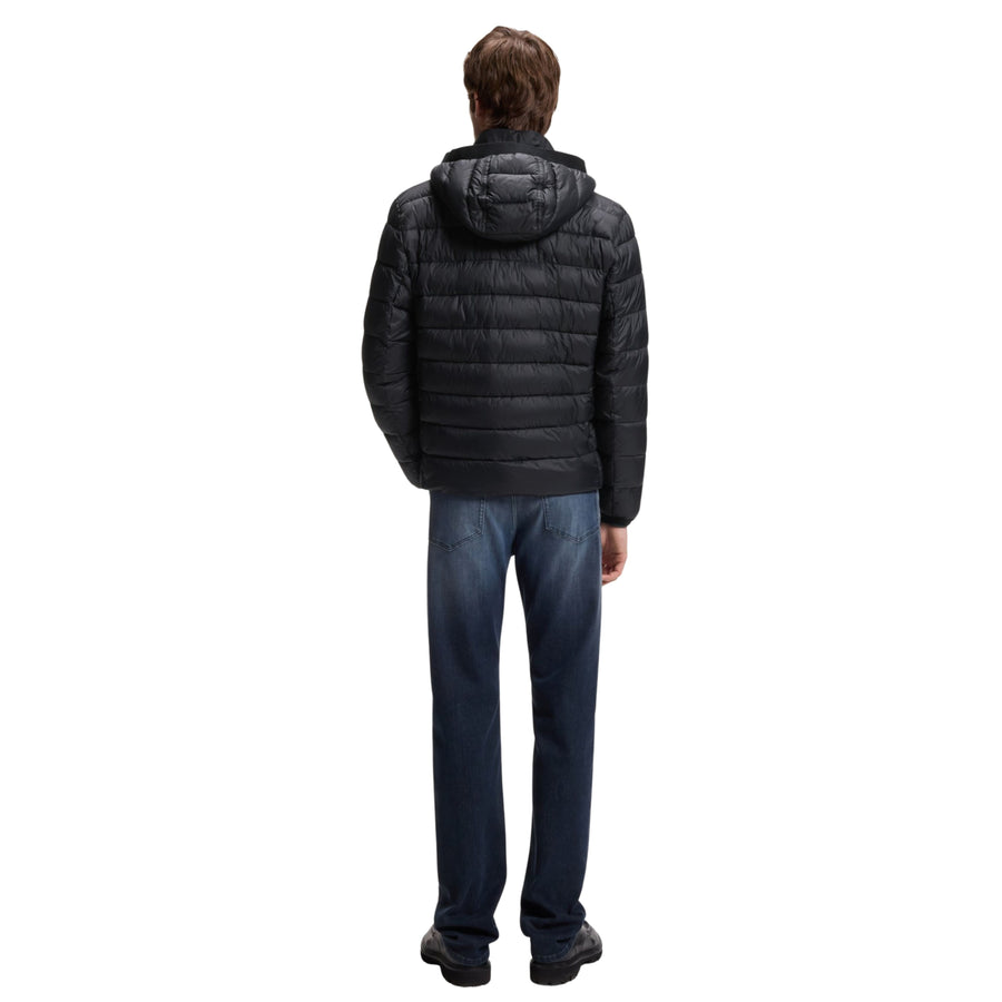 BOSS Odenni Water-Repellent Black Jacket