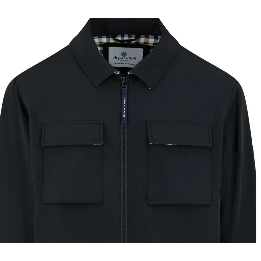 Aquascutum Active Shell SP Black Overshirt