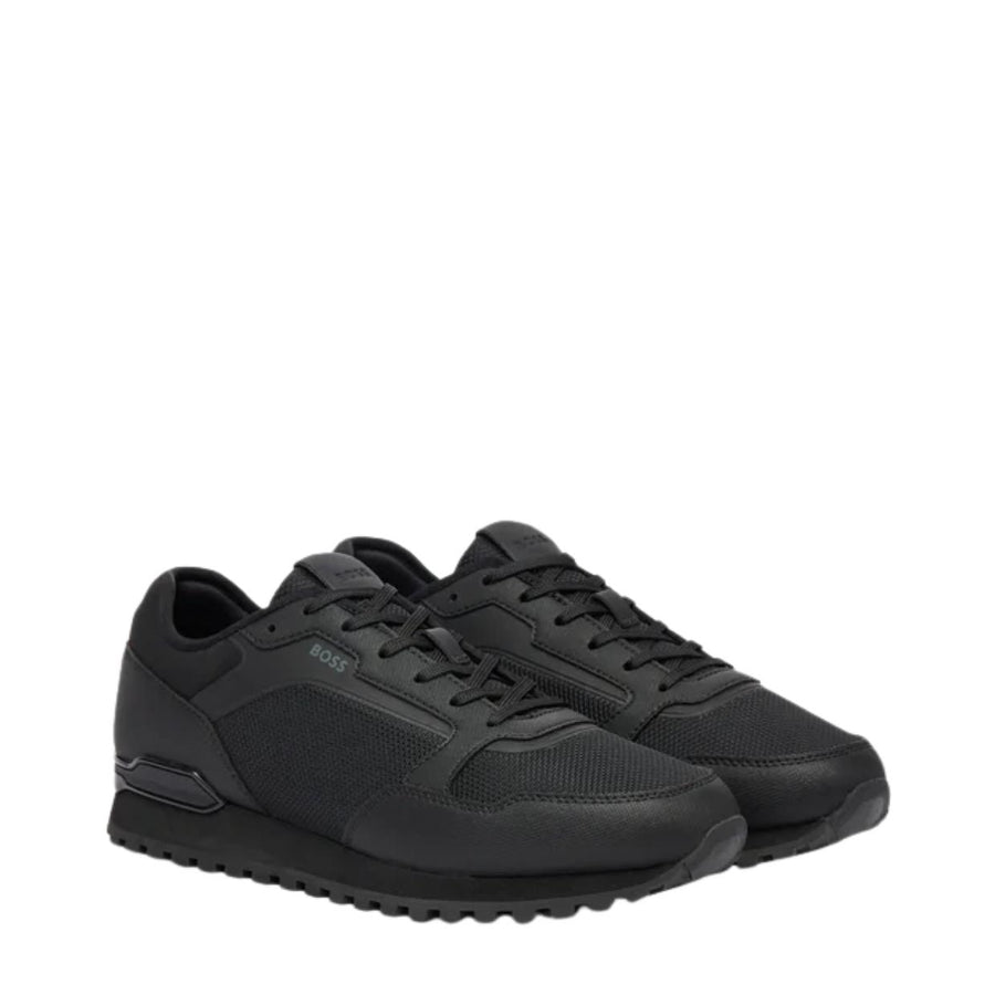 BOSS Parkour Runn Black Trainers