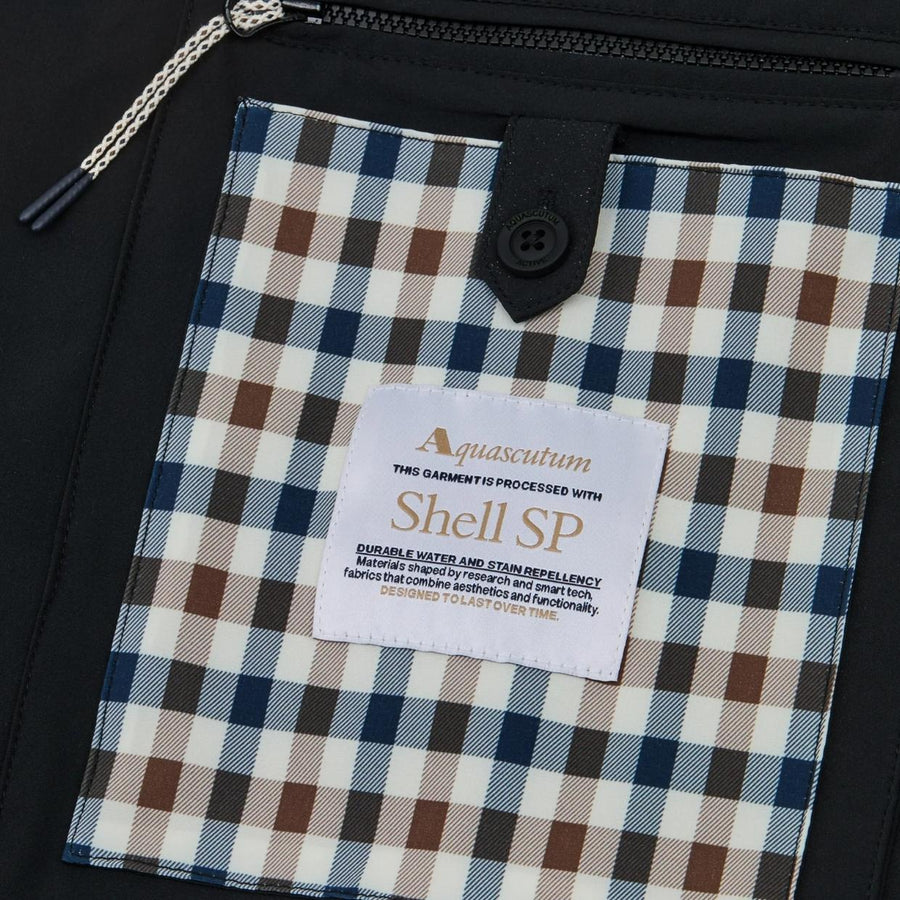 Aquascutum Active Shell SP Black Overshirt