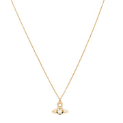 Vivienne Westwood Lee Orb Gold White Pendant