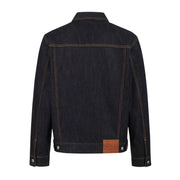 EVISU Seagull Print Relax Fit Indigo Denim Jacket