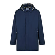Aquascutum Active RLG Badge Navy Packable Trench Coat