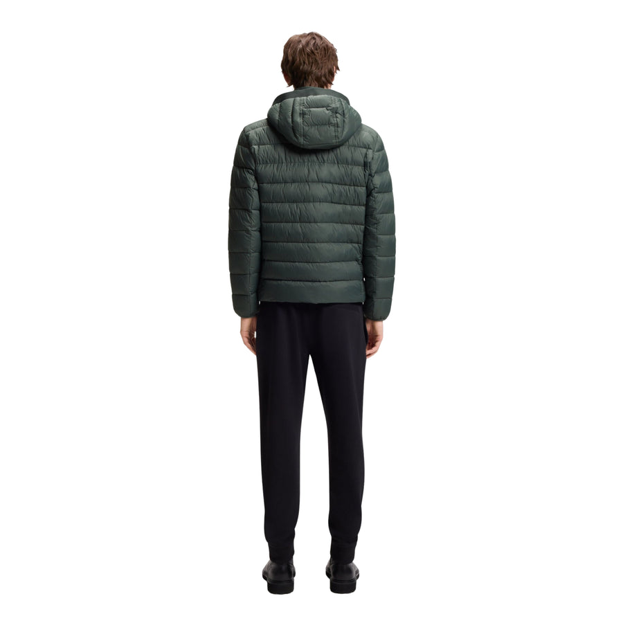 BOSS Odenni Water-Repellent Open Green Jacket