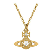 Vivienne Westwood Lee Orb Gold White Pendant