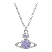 Vivienne Westwood Platinum Light Lavender Reina Large Pendant