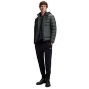 BOSS Odenni Water-Repellent Open Green Jacket