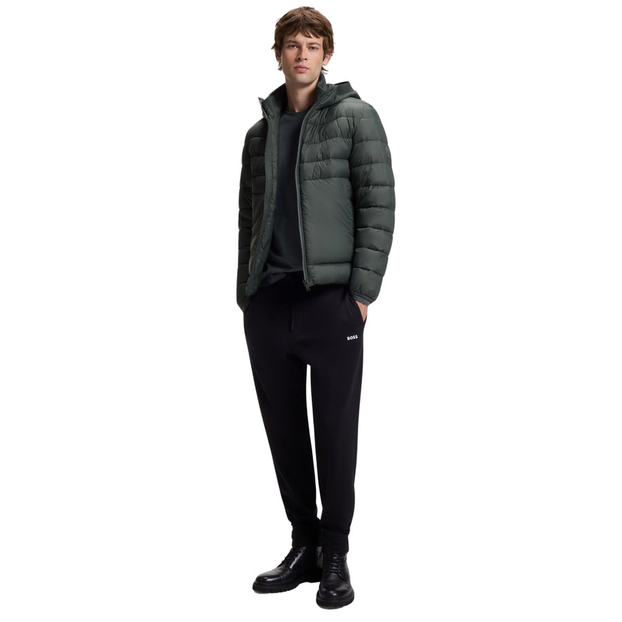 BOSS Odenni Water-Repellent Open Green Jacket