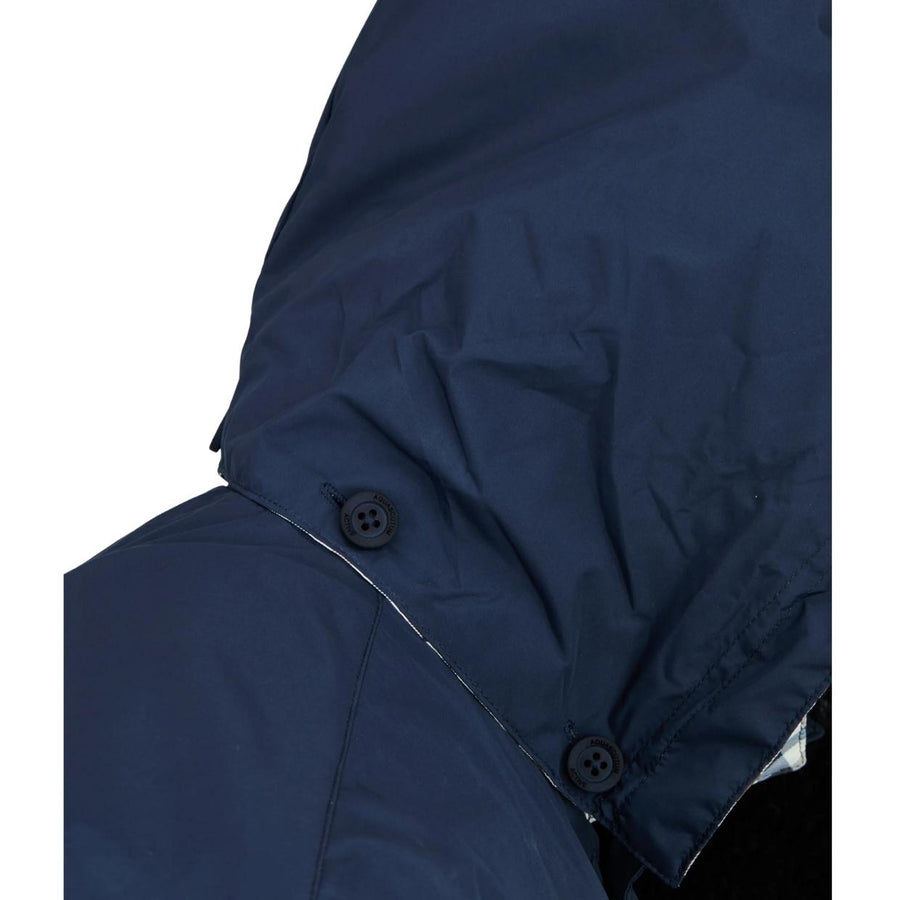 Aquascutum Active RLG Badge Navy Packable Trench Coat