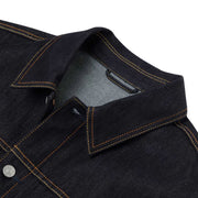 EVISU Seagull Print Relax Fit Indigo Denim Jacket