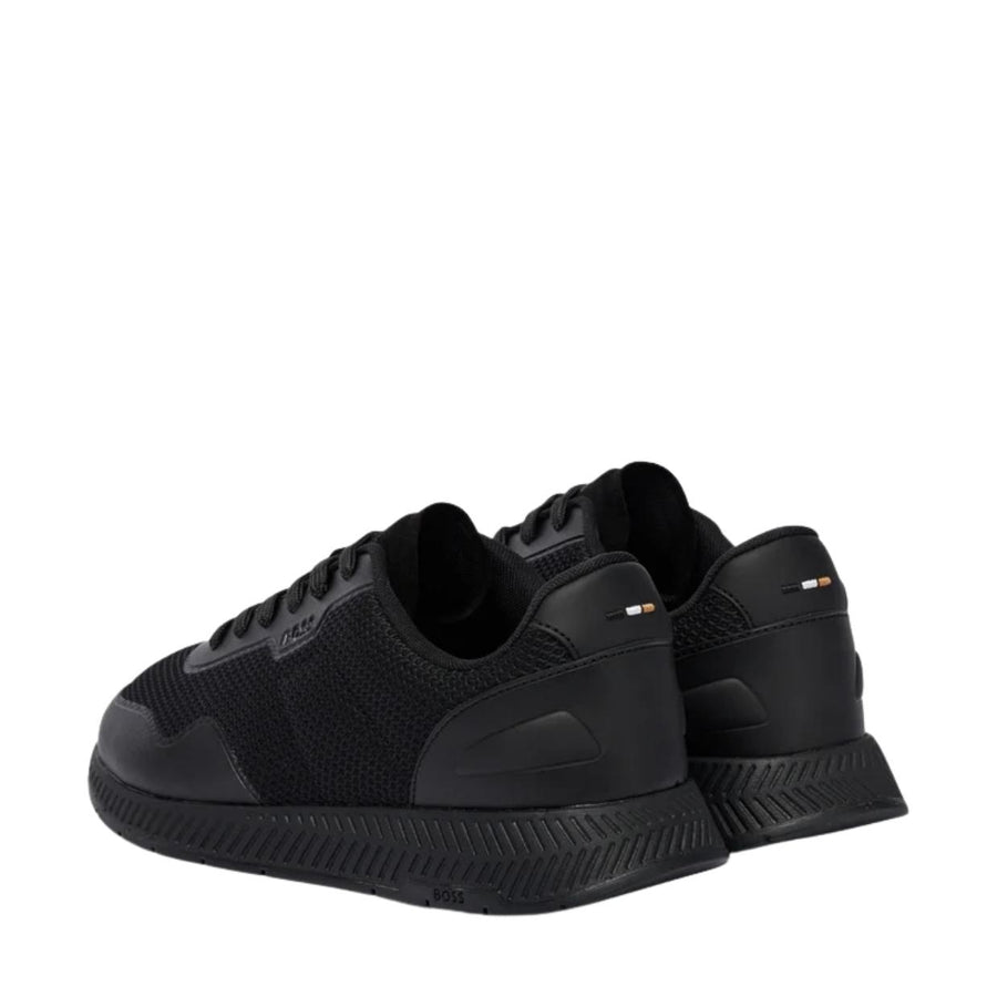 BOSS Titanium EVO Mesh Black Trainer