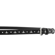 Vivienne Westwood Mini Alex Orb Stud Black Belt
