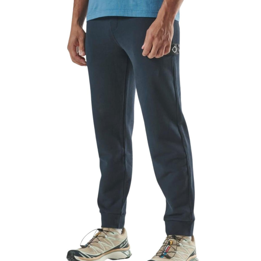 MA.STRUM Badge Ink Navy Neo Tracksuit Bottoms