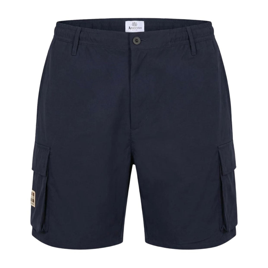 Aquascutum Active Shell SP Navy Cargo Shorts