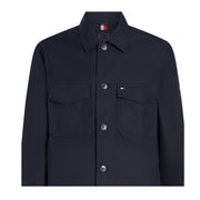 Tommy Hilfiger Cotton Nylon Navy Overshirt