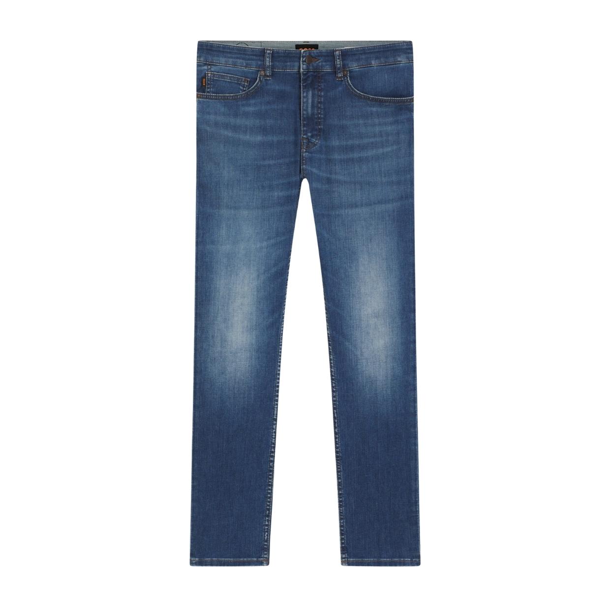BOSS Delaware Soft Motion Slim Fit Blue Denim Jeans